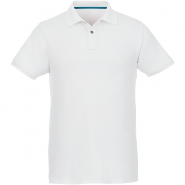Logotrade promotional item image of: Beryl short sleeve men's organic recycled polo